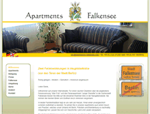 Tablet Screenshot of apartments-falkensee.com